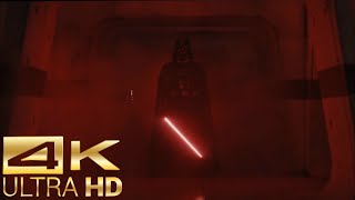 Darth Vader Hallway Fight Scene [4k UltraHD] - Rogue One: A Star Wars Story