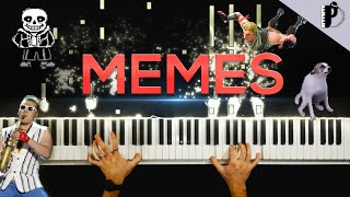 MEME SONGS ON PIANO