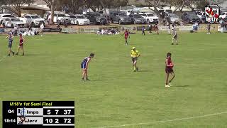 U/18's 1st Semi final - Imperials vs Jervois