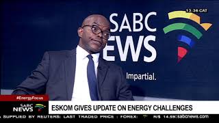 Eskom CEO, Phakamani Hadebe gives update on energy challenges