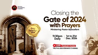 FINAL DAY - CLOSING THE GATE OF 2024 WITH PRAYERS | END OF THE YEAR PRAYERS | OLUKOYA NIGHT PRAYERS