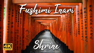 [4K] Exploring Fushimi Inari Shrine: A Serene Journey through Japan's Spiritual Oasis