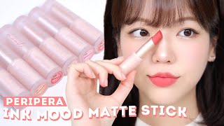 Peripera Ink Mood Matte Stick review💄 new matte lipstick!