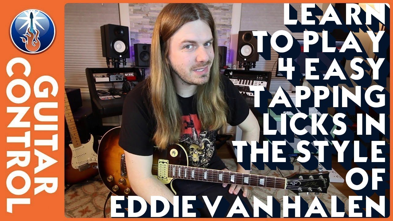 Learn To Play 4 Easy Tapping Licks In The Style Of Eddie Van Halen ...