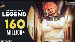 LEGEND - SIDHU MOOSE WALA | The Kidd | Gold Media | Latest Punjabi Songs 2020