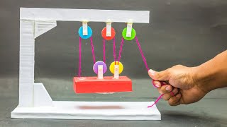 Pulley Working Model | DIY Science Projects