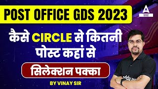 Post Office GDS Recruitment 2023 | Circle Wise Post Details by Vinay Sir