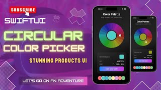 🎨 CircularColorPicker Pro - SwiftUI Color Palette Revolution