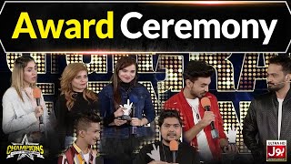 Award Ceremony In Champions With Waqar Zaka Grand Finale | Champions With Waqar Zaka