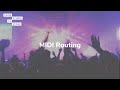 MIDI Routing with a MioXM or MioXL interface and Auracle for X-series