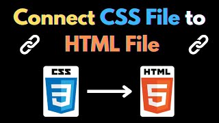How to Link External CSS File to a HTML File using Visual Studio Code