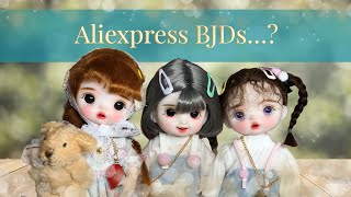 Aliexpress BJD Unboxing