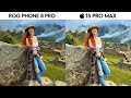 Asus ROG Phone 8 Pro vs iPhone 15 Pro Max Camera Test