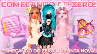 COMEÇANDO DO ZERO numa CONTA NOVA no DRESS TO IMPRESS! #2