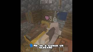 🗣️Me va a ganar un aldeano #minecraft #humor #parati #xd #shorts