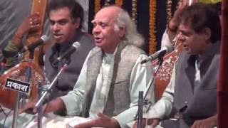 Ustad Sayeeduddin Dagar with Nafeesuddin and Aneesuddin - Dhrupad Mela 2016 - Benares