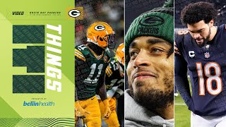 Three Things: Threats at receiver, Jaire Alexander and the Chicago Bears