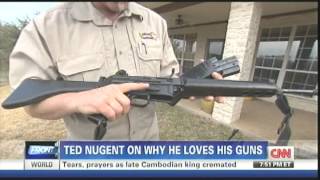 Ted Nugent on Erin Burnett on gun control