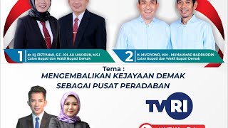 [LIVE] Final Debat Publik Antar Pasangan Calon Bupati dan Wakil Bupati Demak Tahun 2020