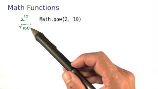 Math Functions - Intro to Java Programming