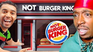 WHO EATS AT BK?? Niko Opened A FAKE Burger King (REACTION)