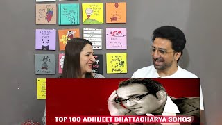Pak reacts to Top 100 Abhijeet Bhattacharya Songs | SangeetVerse