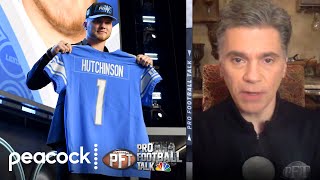 Detroit Lions scoop up Aidan Hutchinson with No. 2 overall pick | Pro Football Talk | NBC Sports