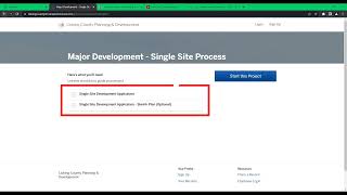 OpenGov Tutorial -  Single-Site Development Application Process