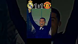 Real Madrid vs Manchester united | Champions league Imajinary 2024 • Ronaldo rea