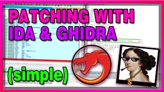 *PATCHING* Programs with IDA and GHIDRA | REVERSE ENGINEERING TUTORIAL