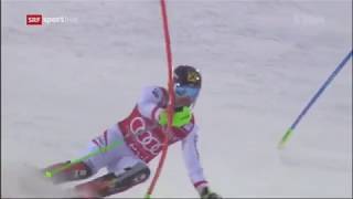 Marcel Hirscher 2nd run Men's Slalom - Levi FIS Alpine Skiing World Cup 2017