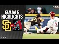 Padres vs. D-backs Game Highlights (9/27/24) | MLB Highlights