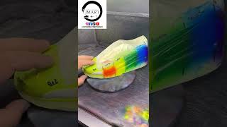 Gradient process! #explorepage #begreat #gradient #airbrush #process #rainbow #colorful