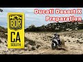 Ducati Desert X - Bike Prep for California BDR