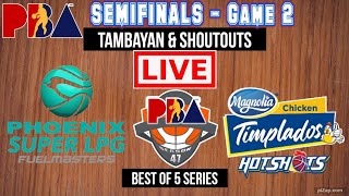 Live: Phoenix Fuel Masters Vs Magnolia Chicken Timplados Hotshots | Semifinals | Play by Play