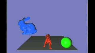 Multiple Material Objects - OpenGL
