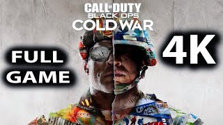 Call of Duty Black Ops Cold War Full Game Walkthrough - No Commentary (4K 60FPS)