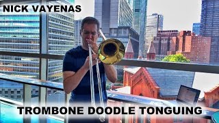 Trombone Doodle Tonguing | Long Ago and Far Away | Nick Vayenas | Jazz Music