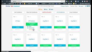 Aeries Spring Gradebooks