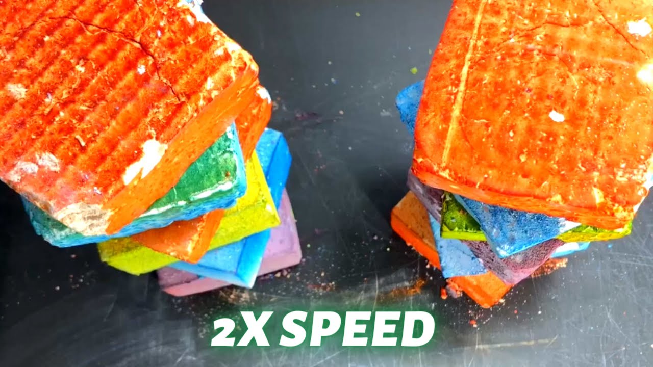 2x Speed Asmr Dyed Gymchalk Compilation Youtube