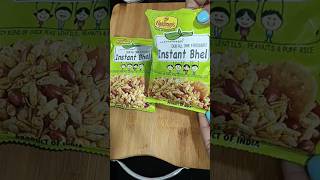 Tried this New Instant Bhel by Haldiram's🤩😋 #shorts #bhelpuri #streetfood #foodie #viral #shortsfeed