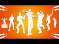 Top 25 Legendary Fortnite Dances With The Best Music! (Groove Destroyer, Houdini, It's True)