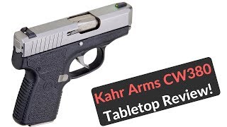 Kahr CW380 (CW3833N) Tabletop Review