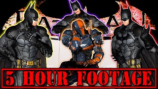 BATMAN ARKHAM ORIGINS PART 3 - THREE BATMANS VS DEATHSTROKE/THE DEATHSTROKE SHOW!?!