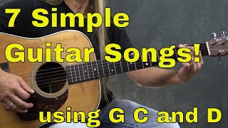 7 Easy Songs With 3 Guitar Chords - Steve Stine - GuitarZoom.com