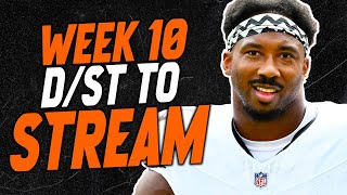 5 MUST ADD Defenses to Dominate Week 10 | 2025 Fantasy Football