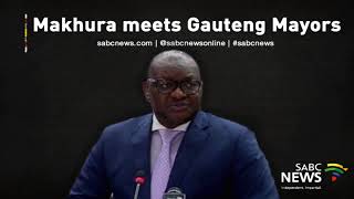 [LIVE] Makhura leads a meeting with all Gauteng Mayors