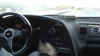 White Beast Supra 9.54 @ 153 IN CAR VIDEO