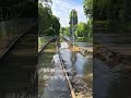 hochwasser am rhein in worms