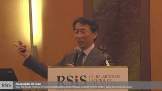 Distinguished Public Lecture by Ambassador Oh Joon 21 August 2017